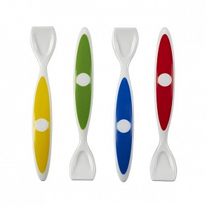 Набор из 4 ложечек разных цветов (DrBrowns, 740)